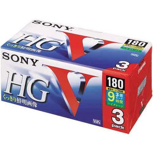 SONY 3T180VHGL VHSテープ
