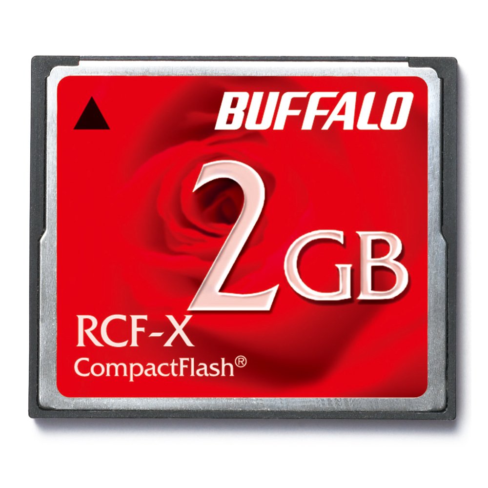 BUFFALO コンパクトフラッシュ2GB RCF-X2G