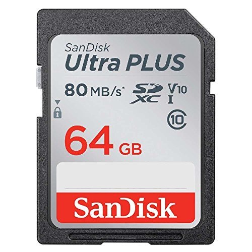 サンディスク ウルトラプラス SDXC UHS-Iカード 64GB SDSDUWC064GJNJIN