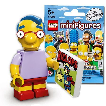 レゴ（LEGO） ミニフィギュア ザ・シンプソンズ シリーズ1 ミルハウス・ヴァン・ホーテン｜LEGO Minifigures The Simpsons Series1 Milho