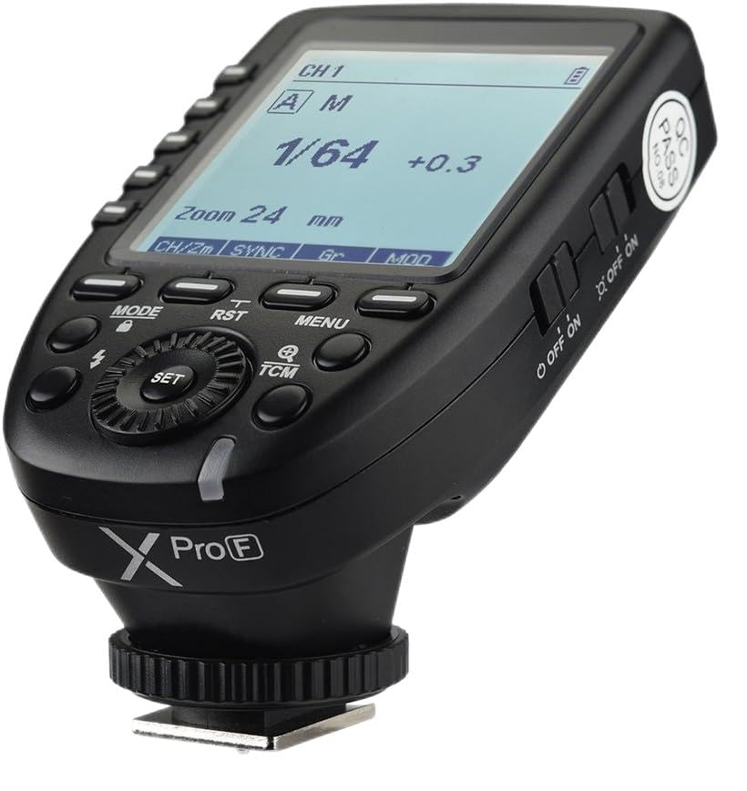 技適マーク付きGodox Xpro-F 送信機 TTL 2.4Gワイヤレスフラッシュトリガー 高速同期 HSS 1/ 8000s Xシステム Fujiカメラ対応 [並行輸入