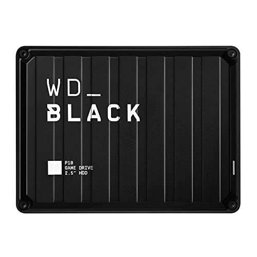 ウエスタンデジタル(Western Digital) WD ポータブルHDD 5TB WD_BLACK P10 USB 3.2 Gen1 / メーカー3年保証 PS4 / Xbox Oneメーカー動作