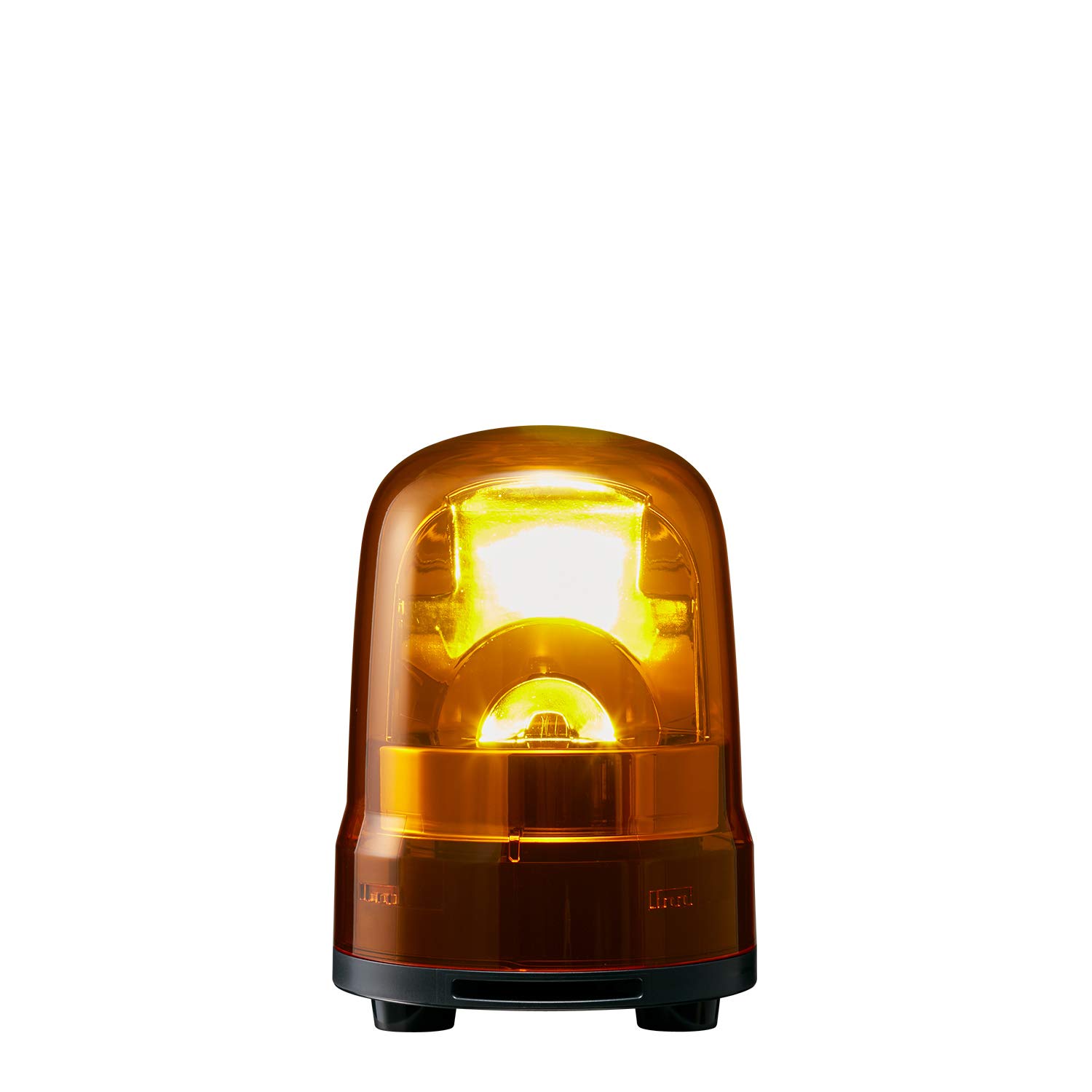 パトライト/PATLITE 回転灯 SKH-M1T-Y Φ100 DC12〜24V 黄色 プッシュイン端子台