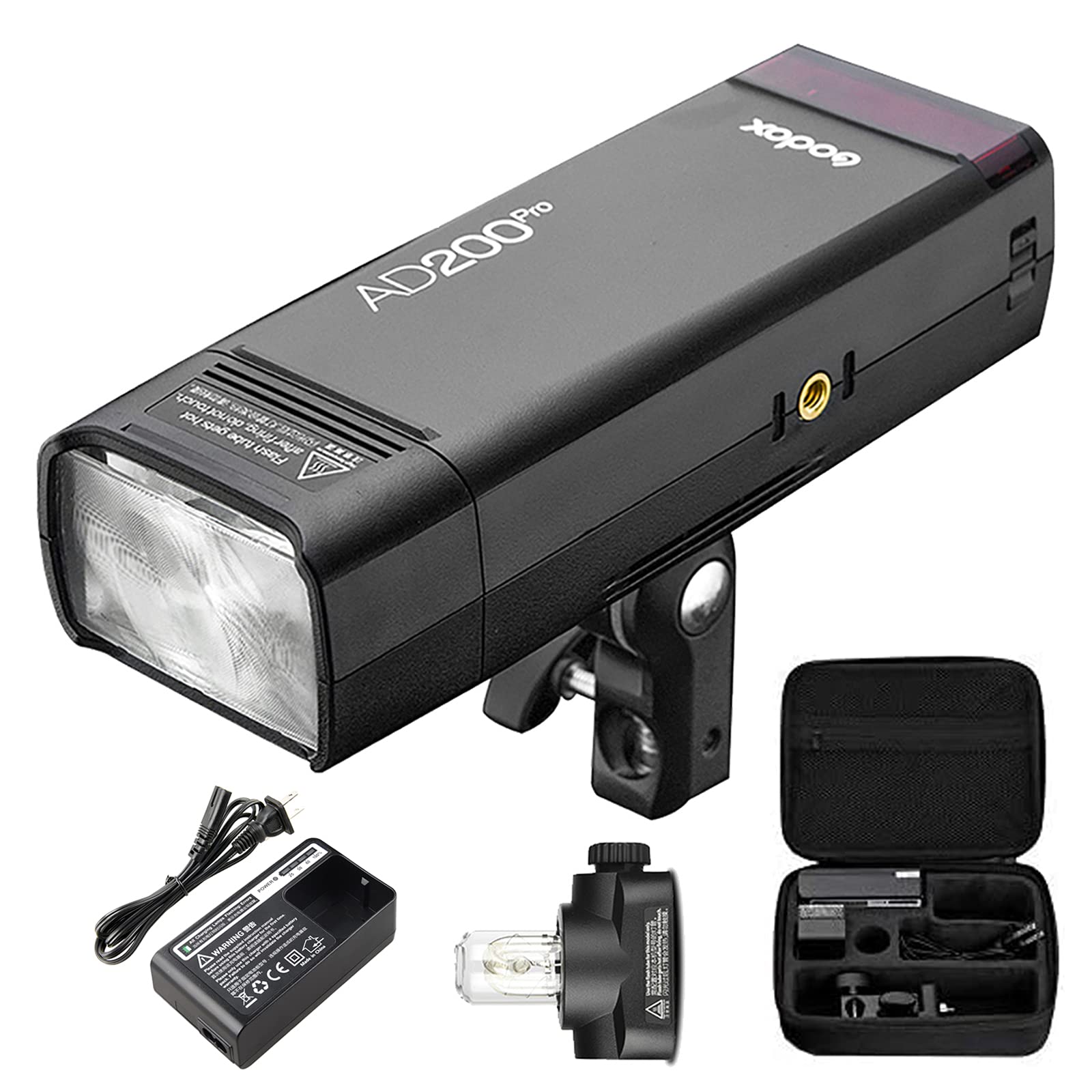 GODOX AD200Pro TTL 2.4G HSS 1/8000sポケットフラッシュ 14.4V / 2900mAhの電池および 無線制御 高速同期などSony/Canon/Nikon/Olympus/