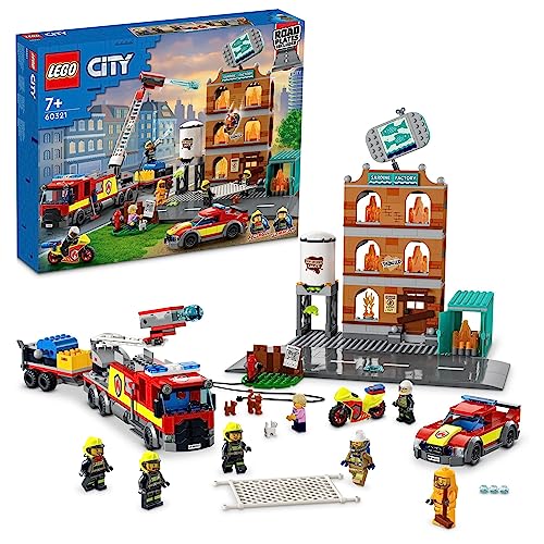 レゴ(LEGO) シティ 消防訓練 クリスマスギフト クリスマス 60321 おもちゃ ブロック プレゼント 消防 しょうぼう 男の子 女の子 7歳以上