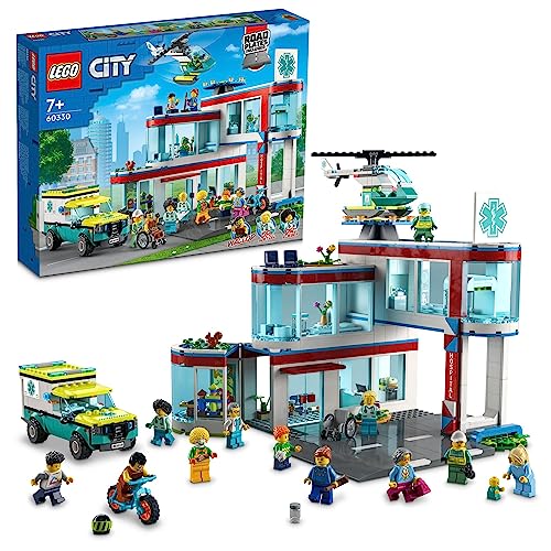 レゴ(LEGO) シティ レゴシティの病院 60330 おもちゃ ブロック プレゼント レスキュー 男の子 女の子 7歳以上