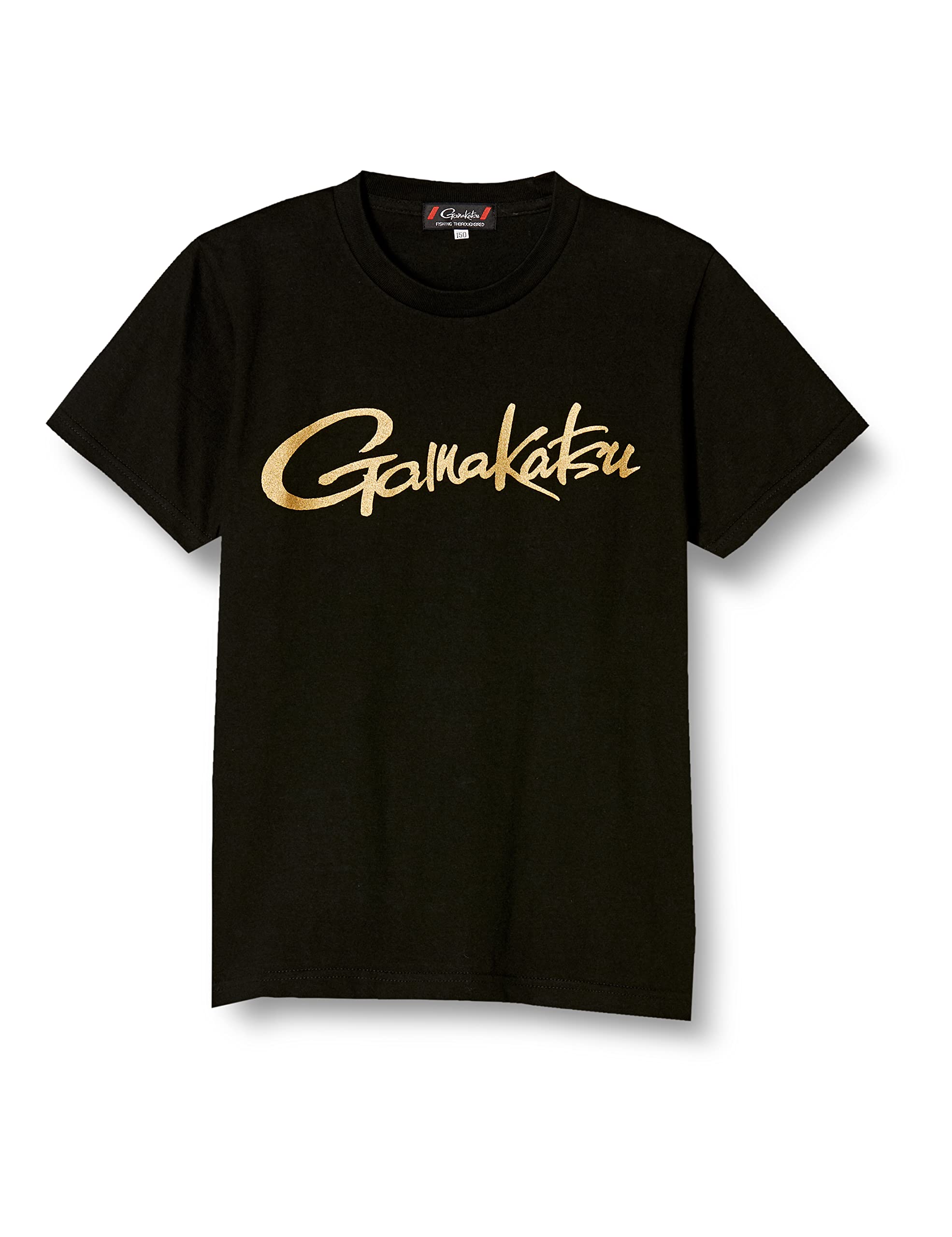 がまかつ(Gamakatsu) Tシャツ(筆記体ロゴ) GM3576 ブラック キッズ 150